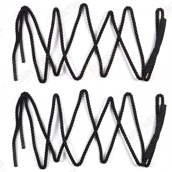 9M Length Fitness Battle Rope Heavy Jump Rope Weighted Battle Skipping Ropes Retainer Gym Exercise Tools