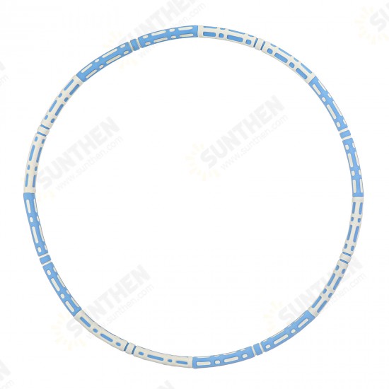 Exercise Sport Hoops 8 Section Detachable 2-5lb Slimming Fitness Smart Hoops Gym Home