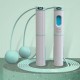 Adjustable PVC Jump Rope Wire/Wireless Ball Double-use Skipping Rope Professional with Counter for Fitness Home Workout