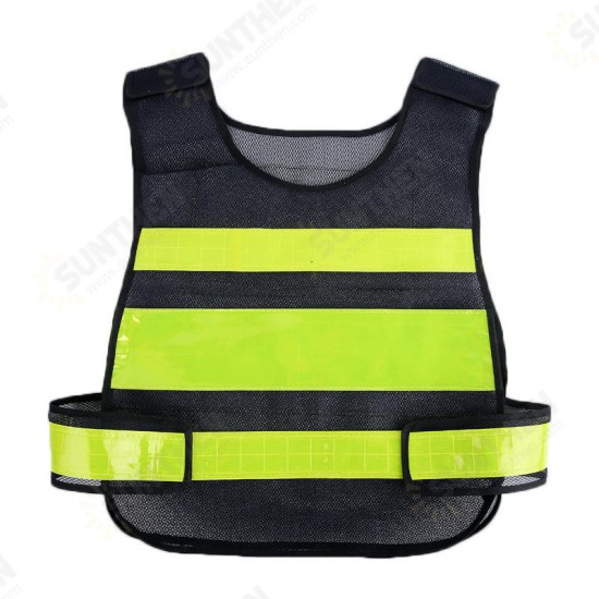 High Visibility Reflective Vest Night Running Cycling Security Reflective Clothing Fitness