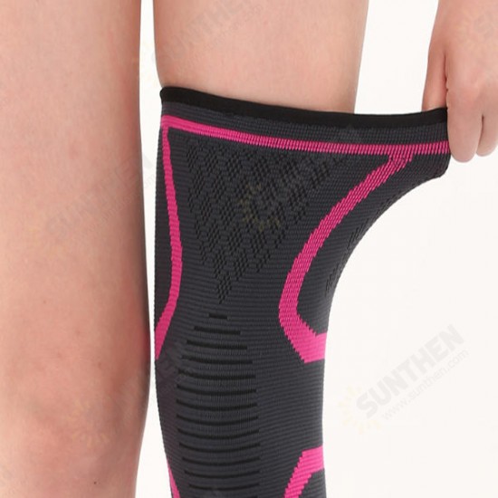 Knee Pad Fitness Running Cycling Nylon Elastic Knee Support Non-slip Warm Protector