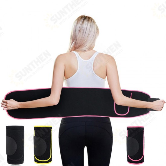 Nano Silver Coating Fitness Waist Belt Support Quick Sweating Women Men Slimming Trimmer Belt