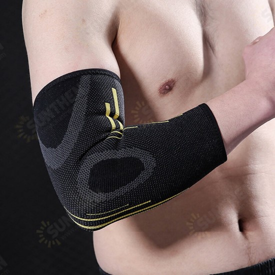 Nylon Elastic Elbow Knee Brace Sleeve Sport Safety Elbow Support Absorb Sweat Protective Gear