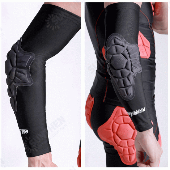 Polyester Fiber Elbow Sleeve Guards Fitness Protective Pads Anti Collision Elbow Support Arm Guard