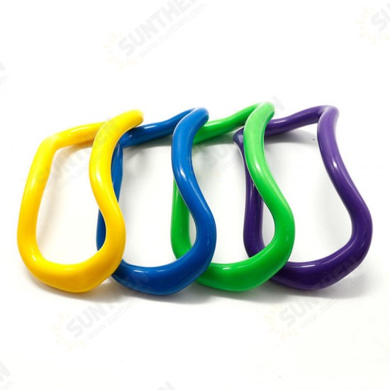 Yoga Ring Resistance Bands Circle Muscle Trainer Body Building Pilates Gym Fitness Equipment