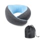 Memory Foam U-shaped Pillow Neck Support Travel Office Fitness Relaxing Neck Guard Sleeping Head Cushion