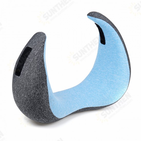 Memory Foam U-shaped Pillow Neck Support Travel Office Fitness Relaxing Neck Guard Sleeping Head Cushion