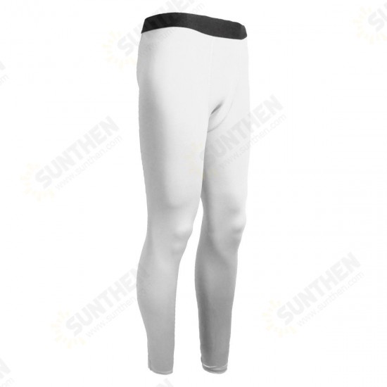 Men Sports Pants Base Layers Tights Compression Long Pants For Training Fitness