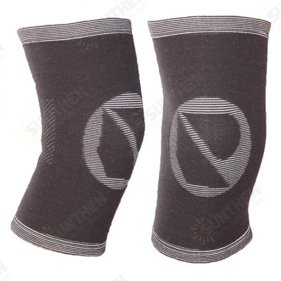 A05 Classic Bamboo Knee Knitting Warm Sports Knee Pad Knee Sleeve Brace - 1PC