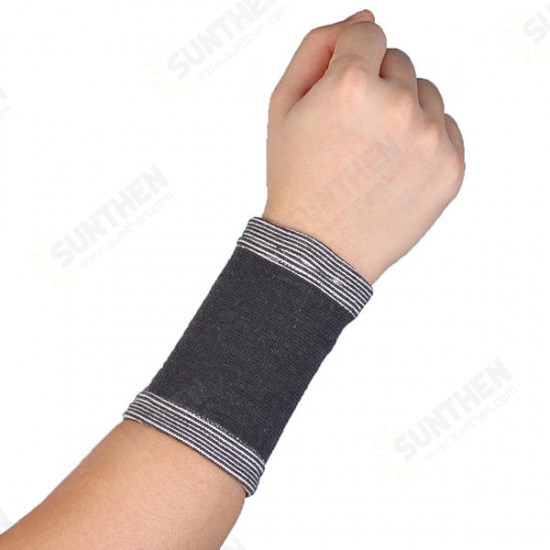 A31 Classic Bamboo Wrist Support Sports Wrist Sleeve Brace Pad - 1PC