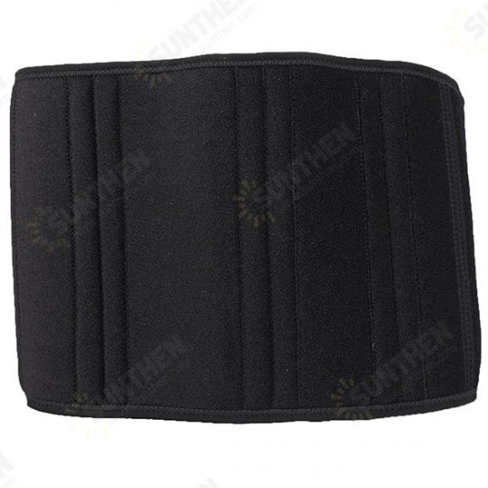 H01 Adjustable Elastic 8-springs Sports Waist Guard Protector - 1PC