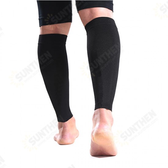 S06 Shin Leggings Calf Compression Sleeve Leg Muscle Protection Brace - 1 Pair