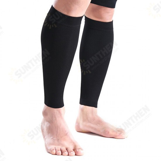 S06 Shin Leggings Calf Compression Sleeve Leg Muscle Protection Brace - 1 Pair