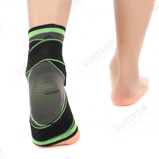 S15 1PC Nylon Ankle Support Wear Resistant Breathable Outdoor Sports Fitness Ankle Protection