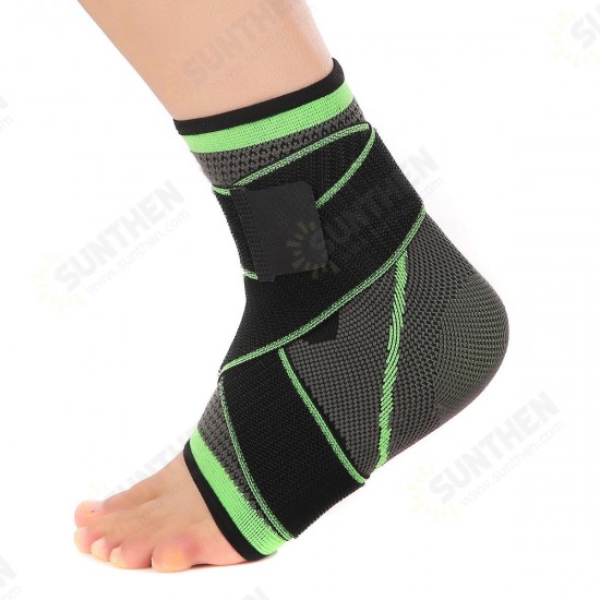 S15 1PC Nylon Ankle Support Wear Resistant Breathable Outdoor Sports Fitness Ankle Protection