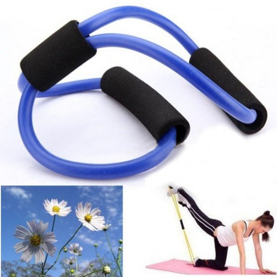 Resistance Bands Tube Fitness Muscle Workout Exercise Yoga Tubes