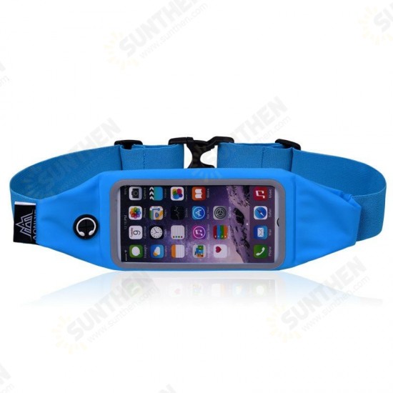 Sports Waist Belt Bag Pack 4.7/5.5 Inch Touch Screen Phone Case Holder Marathon Running