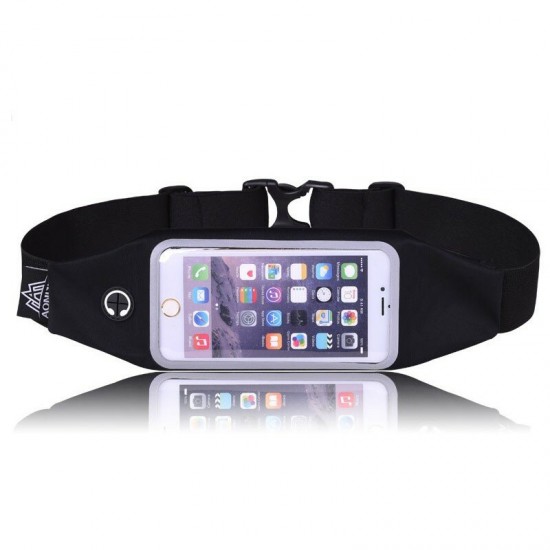Sports Waist Belt Bag Pack 4.7/5.5 Inch Touch Screen Phone Case Holder Marathon Running