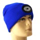 Sports Running 6 LED Beanie Knit Hat Rechargeable Cap Light Camping Climbing Lamp