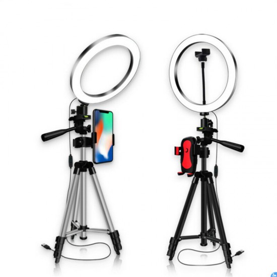 Fill Light Tripod Photography LED Selfie Ring Light Remote Control Ring Lamp For Makeup Video Live