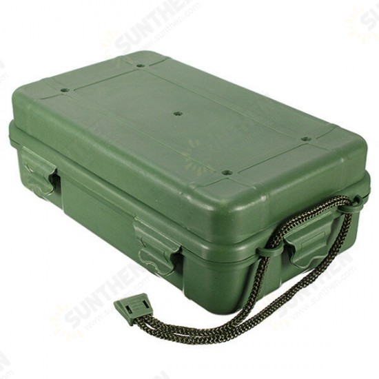 LED Flashlight Tools Green Box For Easy Carrying 18cm x 12cm x 5cm