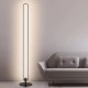 Modern Corner Floor Lamp Indoor Living Room Bedroom Dimming RGB Light Live Fill Lights