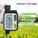 Electronic Irrigation Regulator Automatic Irrigation Timer with 3 Separate Timing Programs Outdoor Garden Irrigation Tool