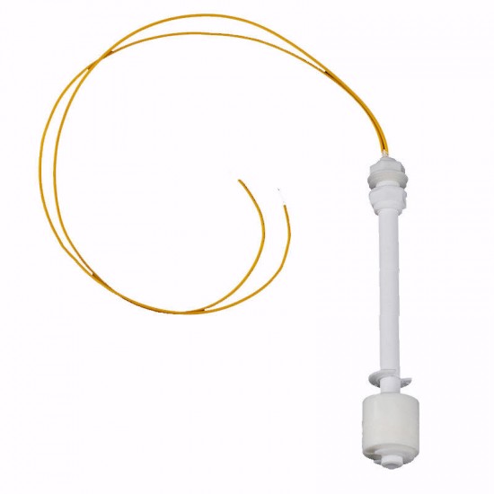 PP Plastic Material 100mm Water Level Liquid Sensor Float Switch