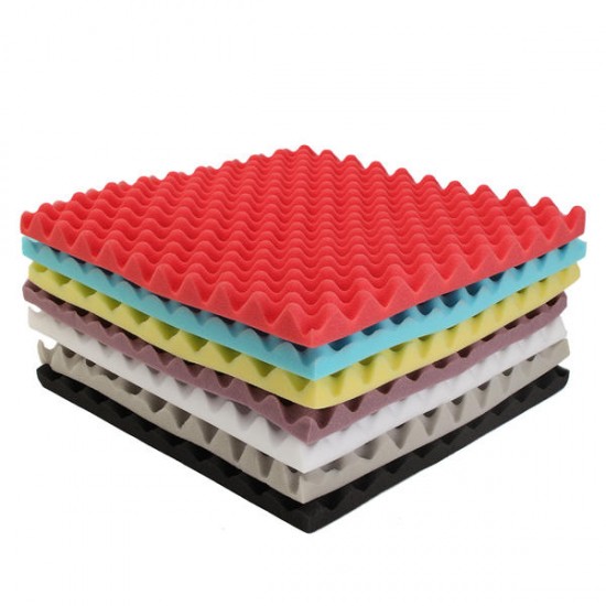 500x500x50mm Square Insulation Reduce Noise Sponge Foam Cotton -7 Colors