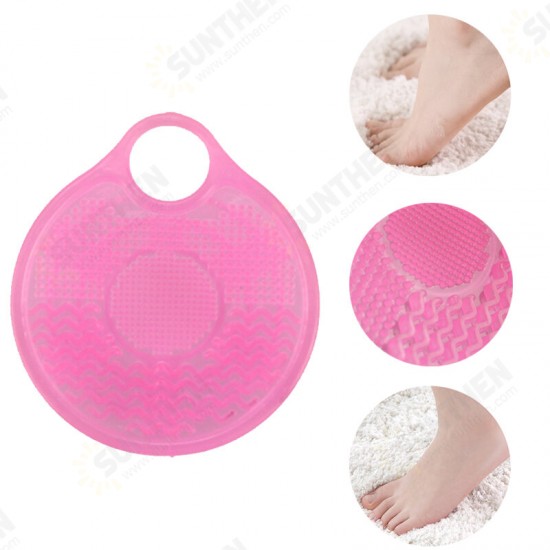 Silicone Feet Exfoliating Cleansers Brush Dirt Horny Remover Promote Blood Circulation