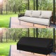 420D Nylon Oxford Cloth Patio 3-seater Cover Anti-UV Waterproof Chair Cover