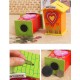 1pc Wooden Money Saving Little House Flower Love Heart Animal Box Gift Novelties Toys