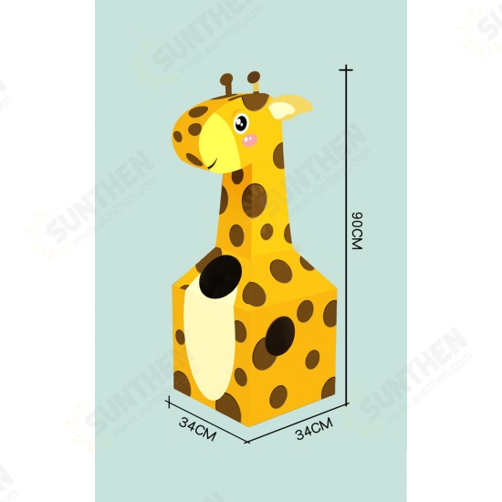 Animal Cardboard Wearable Carton Toys Giraffe Dinosaur Children's Handmade DIY Model Novelties Toys