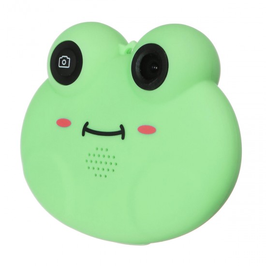 H312 Children Camera Cute Frog Animal 1.54 inch HD Screen Wide Angle 120° With Board Game Novelties Toys