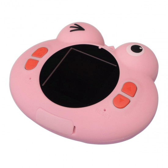 H312 Children Camera Cute Frog Animal 1.54 inch HD Screen Wide Angle 120° With Board Game Novelties Toys