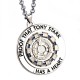 Iron Tony MK1 Reactor Keychain Necklace Energy Block Core Alloy Pendant Movie Peripheral Toys