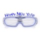 LED Sunglasses Goggles Light Up Shades Flashing Rave Glasses Party Blinds Glowing Toys