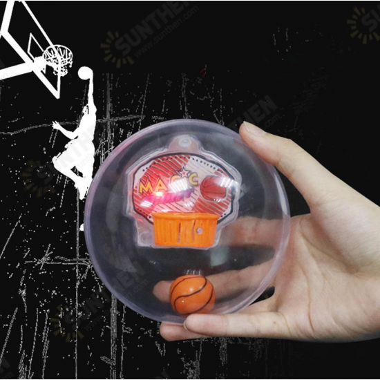 Plastic Rotating Fidget LED Light Basketball ADHD Autism Reduce Stress Focus Attention Toys