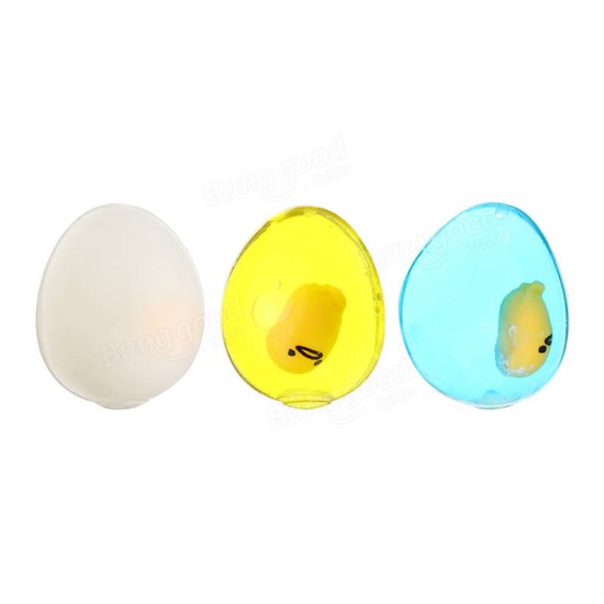 Squishy Yolk Grinding Transparent Egg Stress Reliever Squeeze Stress Party Fun Gift