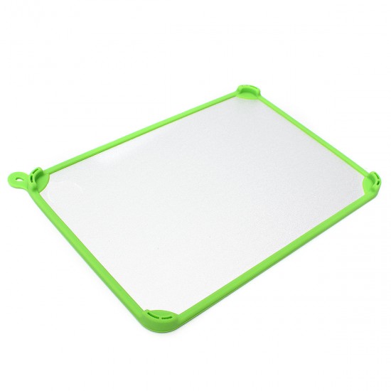 Kitchen Green Defrosting Tray Thaw Frozen Food Plate Quick Time Safe Defrost Anti-bacteria