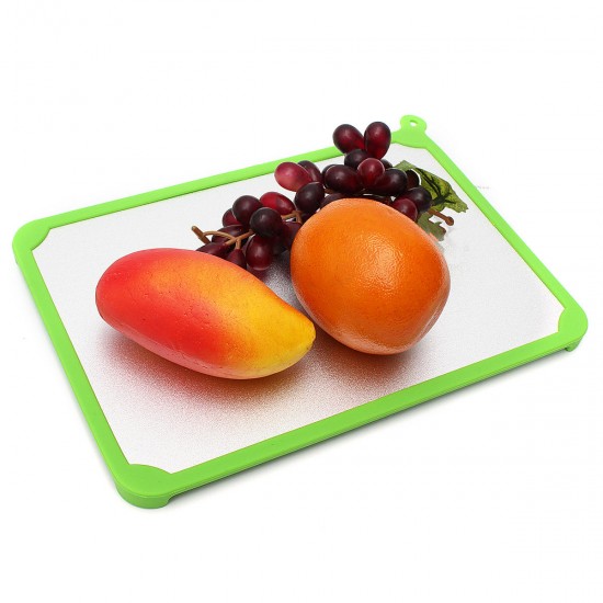 Kitchen Green Defrosting Tray Thaw Frozen Food Plate Quick Time Safe Defrost Anti-bacteria