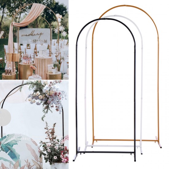 Metal Wedding Arch Party Decoration Wrought Iron Shelf Decorative Props DIY Round Party Background Shelf For Prom Festival Celebration