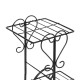 3 Layers Metal Flower Shelf Home Floor-standing Indoor Space Living Room Green Bar Flower Pot Rack