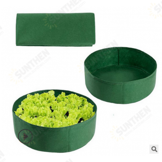 Foldable Round Planting Container Nursery Flower Planter Vegetable Flowers Planting Grow Bag