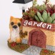 LED Cute Dog Succulent Flower Pot with Drainage Resin Small Flower Pot Garden Plants Pot Desk Flower Decoration