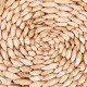 50cm Round Pouf Tatami Cushion Floor Cushions Natural Straw Meditation Yoga Mats