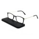 TR90 Portable Anti-Bluelight Presbyopic Reading Glasses+Case Ultra-thin Paper High-definition Resin Bookmark Glasses for Men & Women