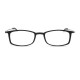 Portable TR90 Anti-Bluelight Presbyopic Reading Glasses+Case Ultra-thin Paper High-definition Resin Bookmark Glasses for Men & Women