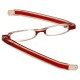 Red 360 Degree Rotation Rotating Folding Presbyopic Reading Glasses Strength 1.0 1.5 2.0 2.5 3.0 3.5