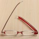 Red 360 Degree Rotation Rotating Folding Presbyopic Reading Glasses Strength 1.0 1.5 2.0 2.5 3.0 3.5